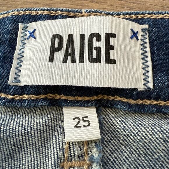 Paige Sarah Slim Jeans In Downtown Wash Size 25 - Picture 7 of 12